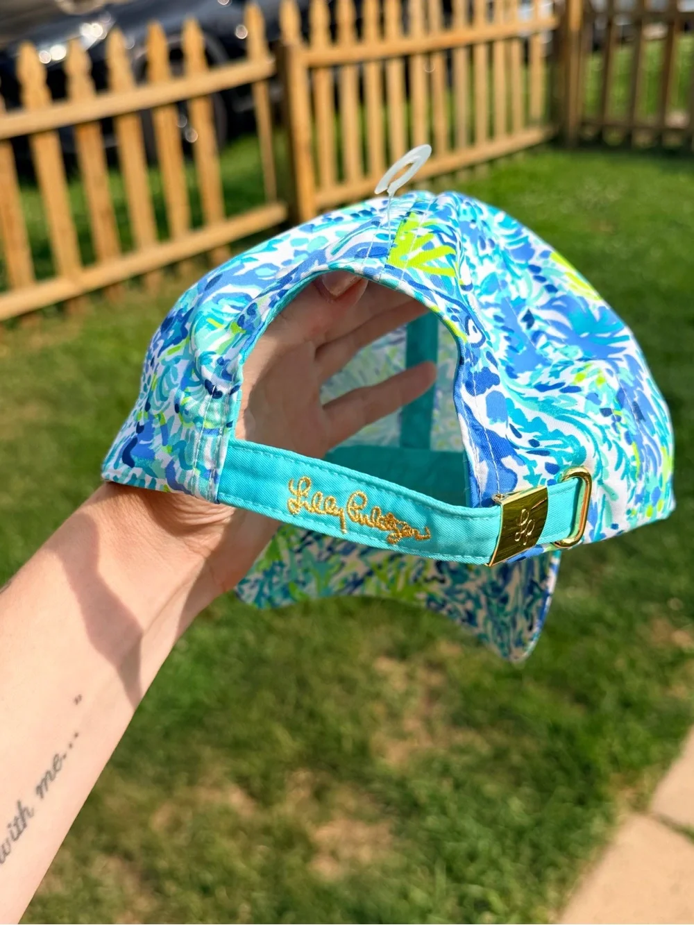 Lilly Pulitzer Floral Baseball Hat